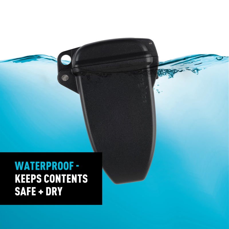 Nite Ize Hideout Magnetic Key Box - Waterproof Key Hider - Magnetic Key Holder & Box - Waterproof Key Storage for Spare Keys - Black, Large - Image 5